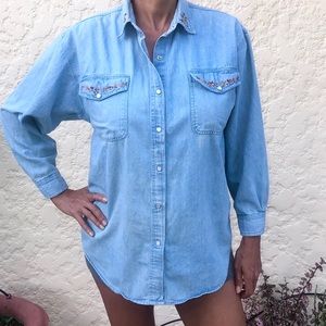 Vintage denim shirt